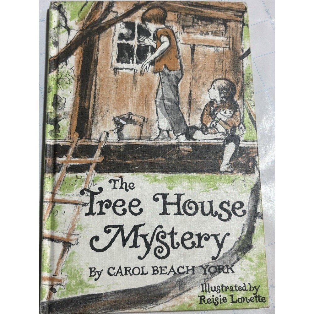 Weekly Reader The Tree House Mystery by Carol Beach York Lonette Hardcover 1973